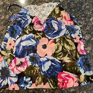 Sheer Floral Blouse